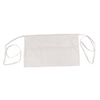 Thumbnail image #1 for Thunder Group CA1322WH White 65/35 Poly/Cotton Waist Apron, 13 x 22 in, 3 Pockets Case of 12