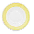 Thumbnail image #1 for CAC China Rainbow R-115-Y Pasta Bowl, 24 oz, 11-3/8" Round Ceramic, Yellow 1 Dozen