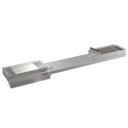 Thumbnail image #1 for Krowne DCS12-84K 84-Inch Adaptive Scupper Unit Kit, 12-Inch, with Jet Rinser/Drainboard, Cheaterbox & Garnish Box
