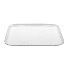 Thumbnail image #1 for G.E.T. GET CS-1814-UM Rectangular Melamine Display Tray, Cream, 18 x 11 in Case of 3