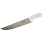 Thumbnail image #1 for Concasse MCCBIS10 Cimeter Butcher Knife, 10-inch Blade, White Plastic Handle Case of 36