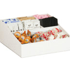 Thumbnail image #2 for Cal-Mil 1260-15 Adjustable Condiment Organizer with Section Dividers, ABS Plastic, 12"W x 12"D x 5.5"H