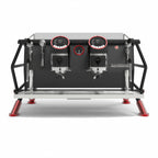 Thumbnail image #1 for Espresso Parts Sanremo Coffee Machines CAFENAKED2-RED 2-Group Automatic Volumetric Espresso Machine, Red