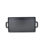 Thumbnail image #1 for Concasse MCACCCOM09 Rectangular Cast Iron Grill Server with Handle, 20 x 9 in Case of 4