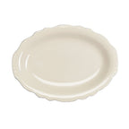 Thumbnail image #1 for Steelite International Homer, Carolyn HL52300 Oval China Platter, 7.75 x 5.625 in, Scalloped Edge Case of 3 Dozen