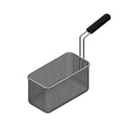 Thumbnail image #1 for Arcobaleno Pasta Equipment APCB7 Rectangular Stainless Steel Pasta Cooker Basket, Size #7, Industrial Handle