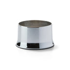 Thumbnail image #1 for Hollowick/Steelite Cocktail II 602 Round Polished Chrome Lamp Base Only, 2"H, for 3" Fitter Globe