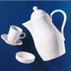 Thumbnail image #2 for Libbey Flint 900020063 3 oz Round China Footed Dish, 3-1/4" Diameter
