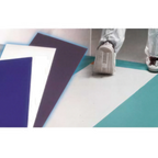 Thumbnail image #1 for Cactus Mat 5051-2645 Disposable Adhesive Contamination Control Floor Mat, White, 26 x 45 in, 3/16 in Thick