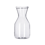 Thumbnail image #1 for Thunder Group PLTHCF100CC Traditional Carafe, 34 oz, Clear Polycarbonate, 9-3/4"H Case of 12