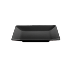 Thumbnail image #1 for G.E.T. Symmetry - EGS M99SQ-B Black Melamine Square Plate, 9" with Medium Rim Case of 6