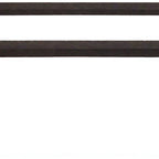 Thumbnail image #1 for Oak Street JUB1672-FRAME Outdoor Picnic Bench Frame, 72"W x 16"D x 19"H, Powder-Coated Steel, Seat Not Included