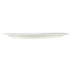 Thumbnail image #2 for CAC China Atlantic Seashell ATC-81 Porcelain Oval Platter, 18 x 12-1/2 x 1-3/4 in, Blue Decorated Rim Case of 6