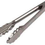 Thumbnail image #1 for JB Prince Edlund U591 9 Spring-Action Stainless Steel Tongs, 9"
