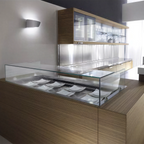Thumbnail image #1 for Oscartek Gem R4 GEM R4 CS1500 60-Inch Heated Hot Food Display, Dry Warm Top, Clear Tempered Glass, Heat Lamp, Stainless Steel Lower Interior