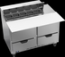 Thumbnail image #6 for Beverage-Air 48-Inch Two-Section Sandwich Top Refrigerated Prep Table with 4 Drawers