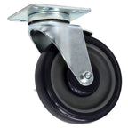 Thumbnail image #2 for Serv-Ware EST-CASTER-SET Casters - EST Hot Food Table Caster Set - Set of (4) 3" Insert Stem Casters, All with Brake, 1-5/8" Insert - Fits EST2-1
