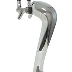 Thumbnail image #5 for Perlick Corporation 4045-2B Countertop Glycol-Cooled Draft Beer Tower, 2-Faucet, Polished Chrome