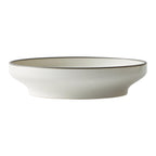 Thumbnail image #1 for 1880 Hospitality Moira MO2702023DW 9-Inch Round Deep-Rim Stoneware Plate, Dusted White 1 Dozen