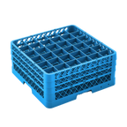 Thumbnail image #1 for ATSMFG Mama Lucy MLY-RG36-3 Full-Size Blue Dishwasher Glass Rack, 36 Compartments, Holds Glasses up to 3" Diameter Case of 3