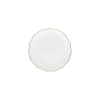 Thumbnail image #1 for Ten Strawberry Street Dahlia Gold DHLA-0005-GLD Bread and Butter Plate, 6.11-Inch Round China, Embossed Gold Case of 48