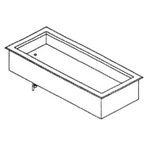 Thumbnail image #1 for Piper Products/Servolift Eastern 3-CIDI Drop-In Cold Food Unit, Ice-Only Non-Refrigerated, 3-Well, 5-Inch Deep, 45.63"W x 25.75"D