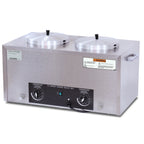 Thumbnail image #1 for Gold Medal 4211-00-100 Twin Caramel Dip Warmer/Server with Drains, Water Bath, 1440W, 120V