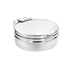 Thumbnail image #1 for Steelite WNK HW/Buffet 5370S563 Chafing Dish with Stainless Steel Lid and Insert, 5.5 qt