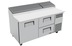 Thumbnail image #11 for True 67 3/8-Inch 2-Section Pizza Prep Table with 1 Door, 2 Drawers and Alternate Top