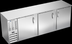 Thumbnail image #3 for Beverage-Air 94-Inch Three-Section Food-Rated Back Bar Refrigerator with Solid Doors