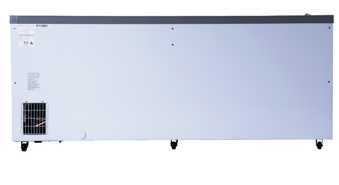 Product image #6 for KoolMore 19 Cu. Ft. Manual Defrost Island Chest Freezer with Sliding Glass Doors, White