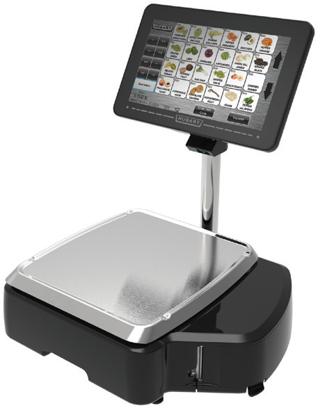 Product image #6 for Hobart Weigh/Wrap HTI-SSLS Self-Service Digital Price Computing Scale with 14-Inch Touch Screen and 14 x 15 Inch Platter