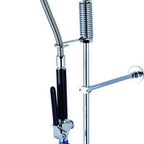 Thumbnail image #1 for ATSMFG FLO FLO-98814 ATS MFG Pre-Rinse Faucet Assembly, 14" Add-On Faucet, 8" Wall Mount, 44" Hose, 1.2 GPM Spray Head