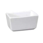 Thumbnail image #1 for Vertex China Rubicon RB-PH Rectangular Super White China Sugar Packet Holder, 3-1/2 x 2-1/2 x 2 in Case of 3 Dozen