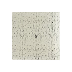 Thumbnail image #1 for Steelite International My Glass Studio GS196664 Footed Square Glass Serving Board, Cream/Dark Grey, 8.75 x 8.75 x 0.875 in