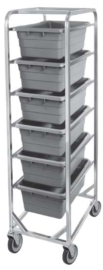 Product image #7 for Channel Manufacturing Heavy-Duty Aluminum End-Load Lug Rack with Casters