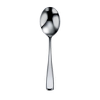 Thumbnail image #1 for 1880 Hospitality Perimeter by Oneida® V936SRBF Silver-Plated Bouillon Spoon, 7", Beveled Handle Pack of 1 Dozen