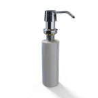 Thumbnail image #1 for NBR Equipment SD-1 Manual Deck-Mount Liquid Soap/Sanitizer Dispenser, Chrome & Plastic, 10–19 oz