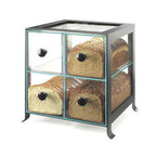 Thumbnail image #1 for Cal-Mil 1586-13DRAWER Replacement Food Display Case Drawer, Clear Plastic, Black Knob Case of 2