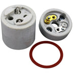 Thumbnail image #1 for AllPoints Foodservice Parts & Supplies 381362 Heat Lamp Socket, Porcelain, Screw Terminals, Mounting Hardware, 125/250/250V, 600W