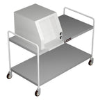 Thumbnail image #1 for Caddy T-790 Bread/Roll/Toast , 50-1/2"W x 27-1/2"D x 39"H, 2 Solid Shelves, Stainless Steel
