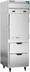 Thumbnail image #5 for Beverage-Air Cross Temp 1-Section Reach-In Convertible Refrigerator/Freezer with 1 Solid Door, 2 Drawers, and 2 Shelves