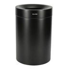 Thumbnail image #1 for Alpine Industries ALP475-50-BLK Bathroom Trash Can, 50 Gallon, Stainless Steel, Black
