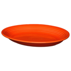 Thumbnail image #1 for Steelite Homer, Fiesta Poppy HL457338 Oval China Platter, 11.625" x 8.875" x 1.5" 1 Dozen