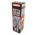 Thumbnail image #1 for Chef Master 90078 Whipped Cream Dispenser, 1 Pint, Stainless Steel, Dishwasher Safe Case of 6