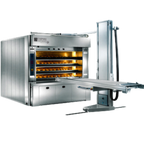 Thumbnail image #2 for Empire Bakery Equipment LFKR440 4-Deck Gas/Propane/Oil-Fired Bread Oven, Stainless Steel & Glass, Without Legs