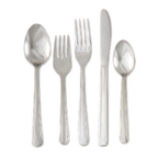 Thumbnail image #1 for Alegacy Foodservice Products Dominion 2508 Heavyweight Salad Fork, 6-1/8", 18/0 Stainless Steel, Mirror Polish Case of 36 Dozen