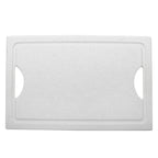 Thumbnail image #1 for G.E.T. Strata ST11209111EV Buffet Carving/Display Tray, 22-1/2 x 14-1/2 x 1/2 in, Rectangular Corian, Gray