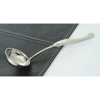 Thumbnail image #1 for G.E.T. GET BSPD-08 2 oz 18/8 Stainless Steel Serving Ladle, 10" Length, Solid Pounded Finish Case of 12