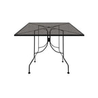 Thumbnail image #1 for Oak Street Diamondback Series OD3636-BAR Indoor/Outdoor Square Bar-Height Table, 36" x 36", Punched Steel Mesh Top, 2" Umbrella Hole